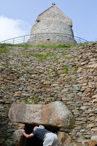 Jersey, Hougue Bie, Eric Beracassat, tombeau à couloir, néolithique, balade historique, balades-historiques.com