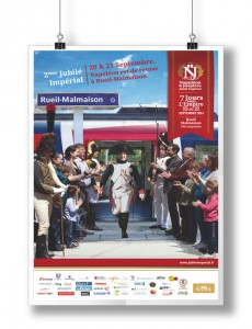 poster jubile imperieal Rueil Malmaison, Haut de Seine , Ile France, balade historique, balades-historiques.com