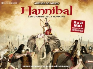 arenes_de_nimes, grands_jeux_romains, Hannibal, mai_2015, balade_historique, balades-historiques.com